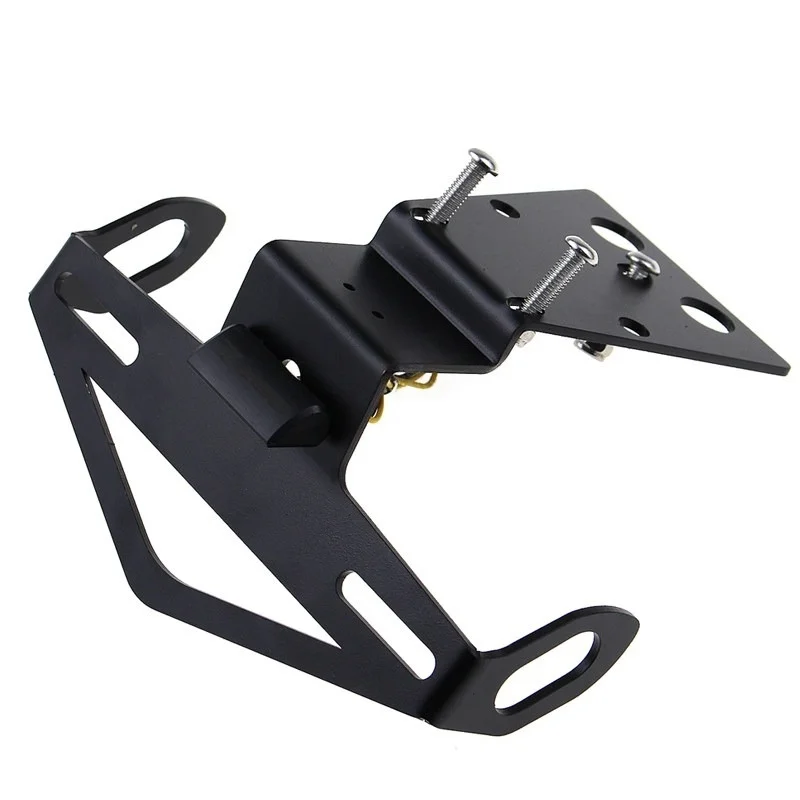 Motorcycle rear license plate holder with LED light license plate holder short tail bracket For HONDA CB650F CBR650F 2014-2021 6