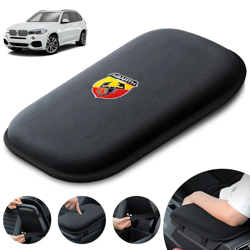 Car Armrest Box Pad Car Armrest Mat High Quality Accessory For Abarth 695 595 500 500c 500s 124 Spider PUNTO Panda Key Case Bag view 4