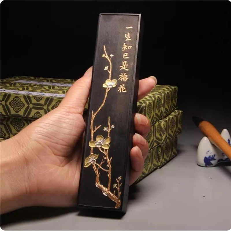 120g-筆墨-書道墨絵墨-筆墨棒-中国画墨棒