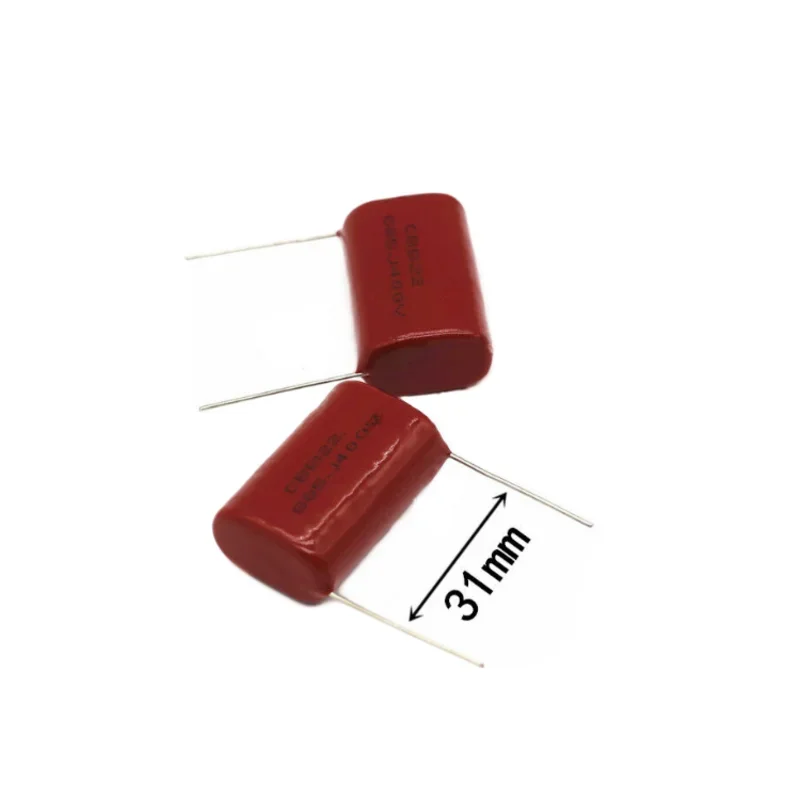 2PCS 400V685J 6.8UF Pitch 25MM 6800NF 400V 31MM 250V 685 630V 685J 41MM CBB Polypropylene film capacitor