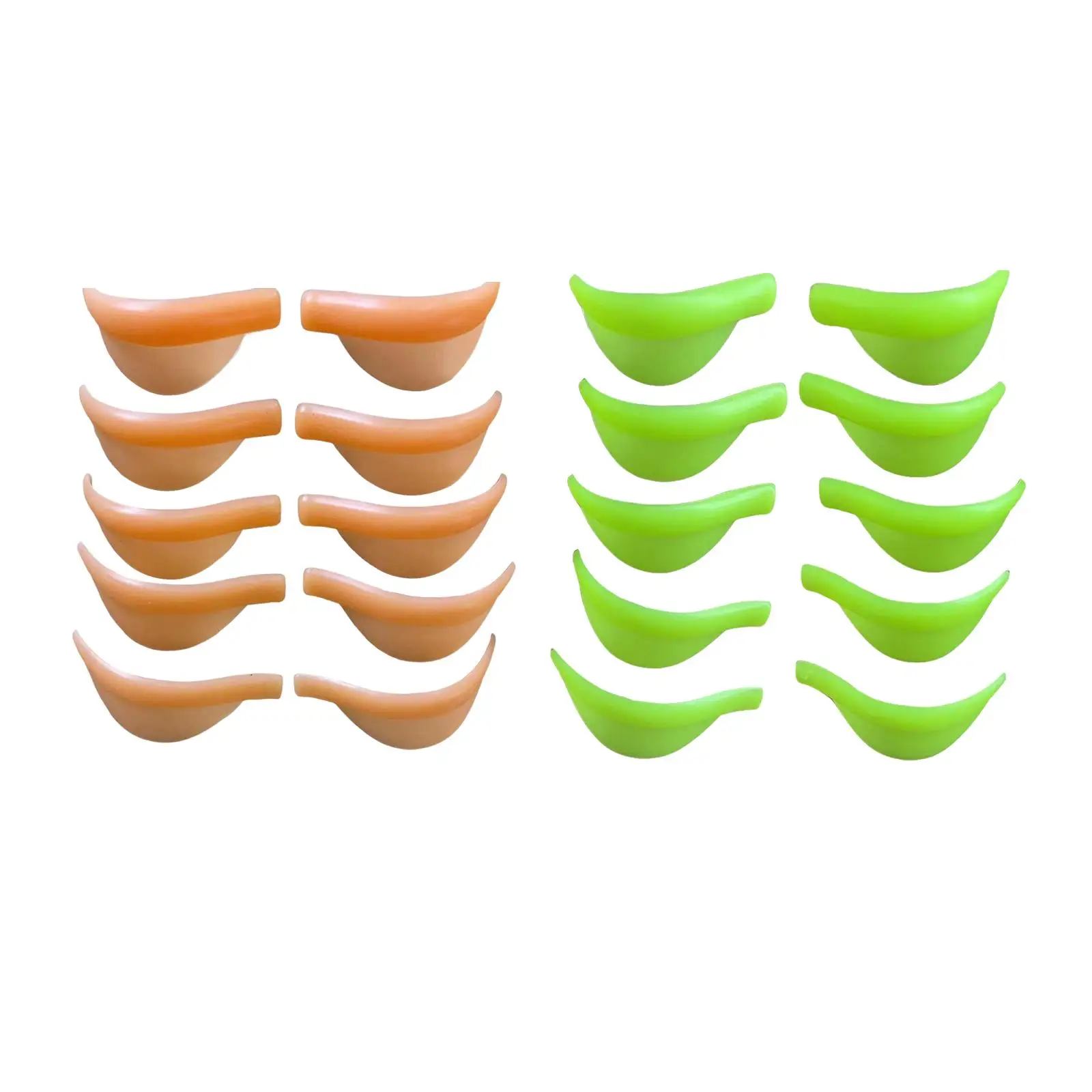 

Soft Reusable Eyelash Lift Rods Pads Eyelash Perming Curler Pad Refills Professional Eyelash Materials for DIY Eyelash Extension