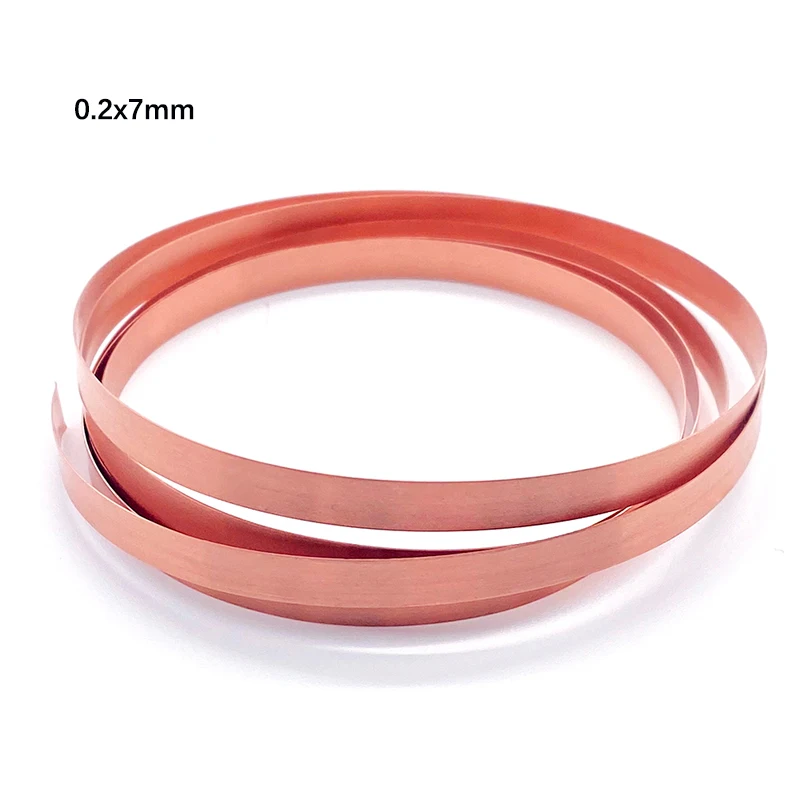 10M/5M T2 Kupferstreifen 0,15/0,2/0,3/0,4mm für 18650 21700 Lithium-Akkupack Punktschweißen – Detail 5