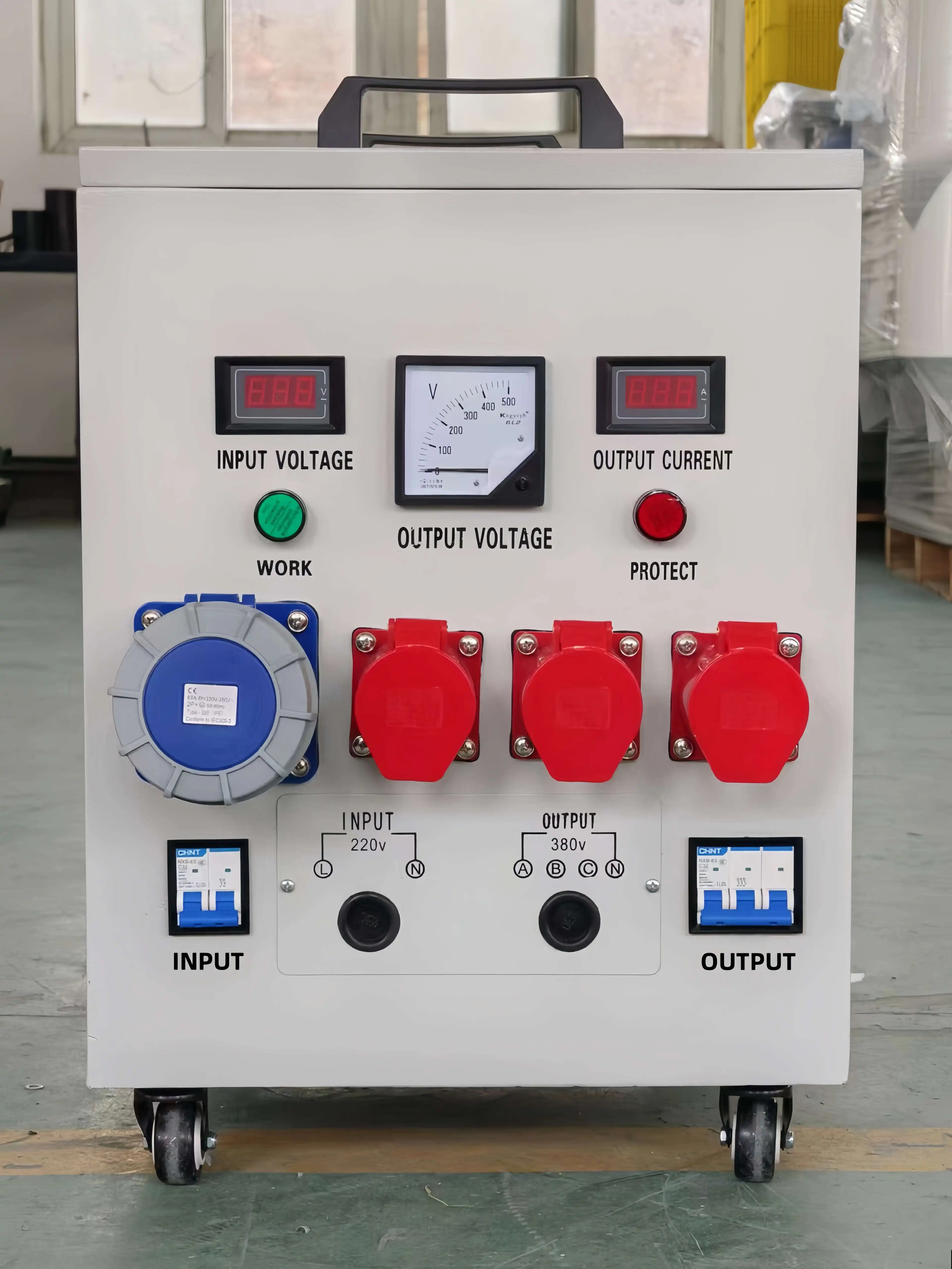 Phase Converter 30kva 1 Phase 220v to 3 Phase 380v 440v With Neutral Wires Voltage Converter Transformer for Pump and Compressor