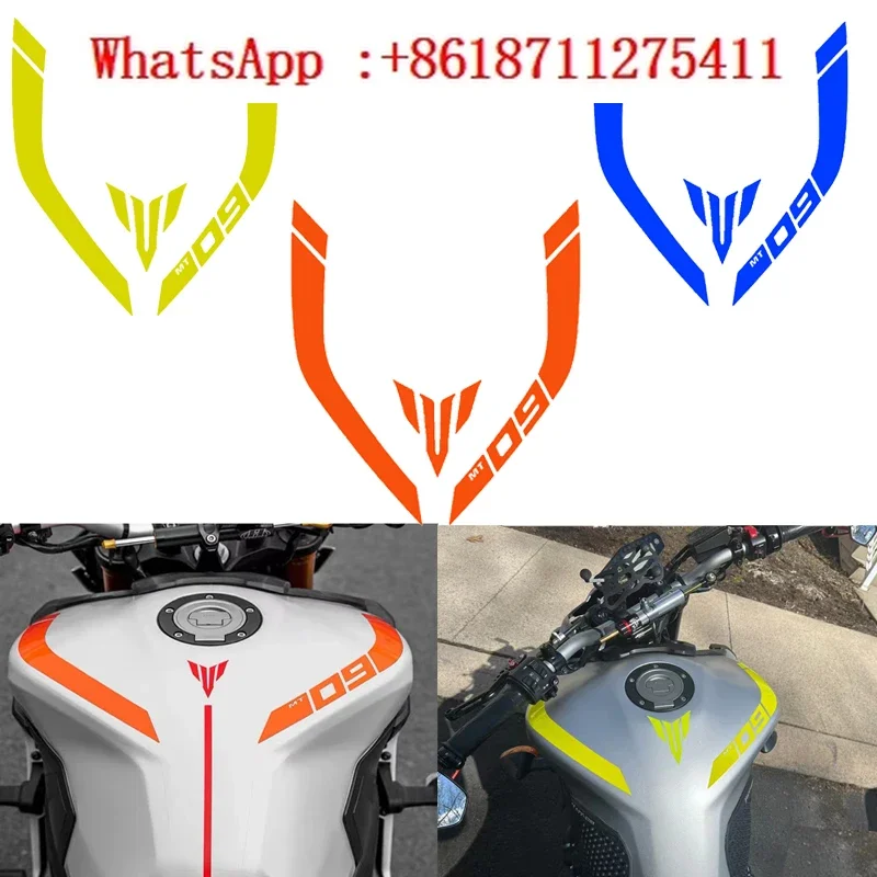 motorcycle MT09 Fuel Tank Latte Sticker Original Hollow Sticker Modified Sticker New Version