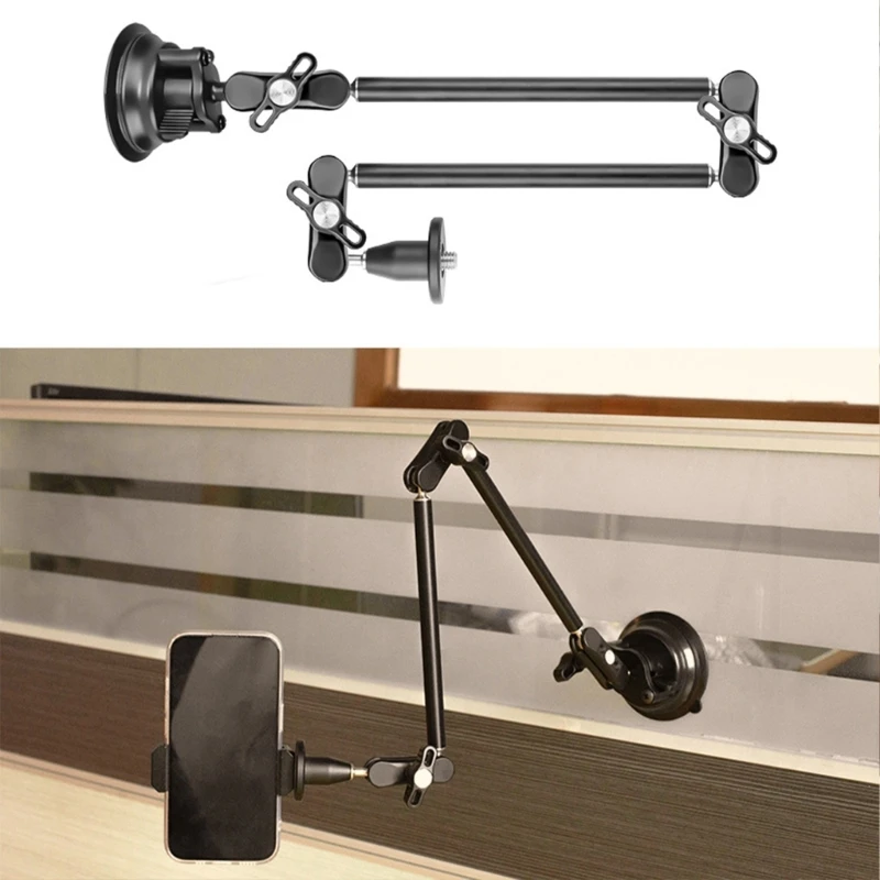 

Phone Holder Mount for Desk Overhead Phone Mount Stand 360 Degree Adjustable