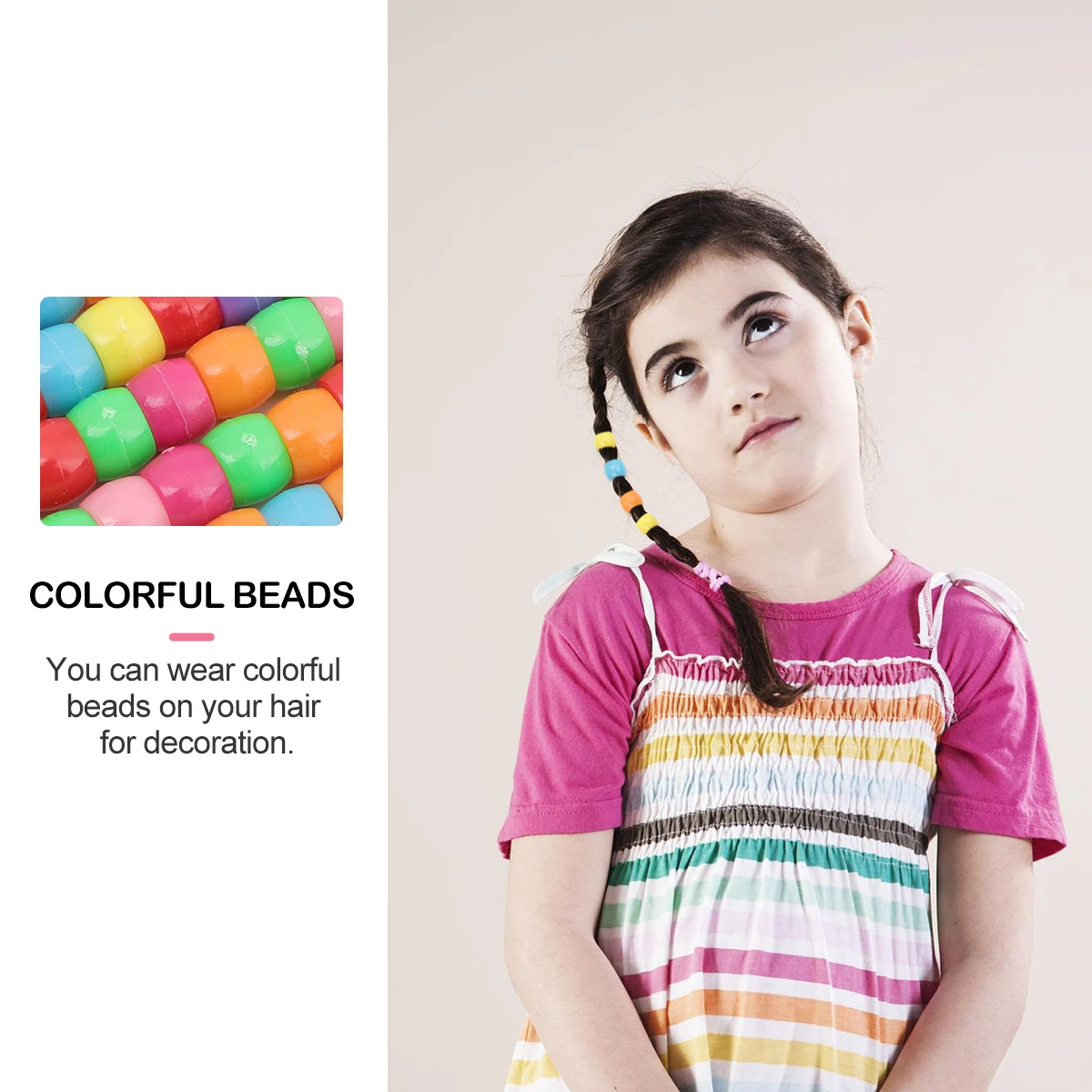 

12PCS Needle Tool for Kids Party Braid Tool Tail Banquet DIY Hair Beader Pull Hair Maker Beader Tail