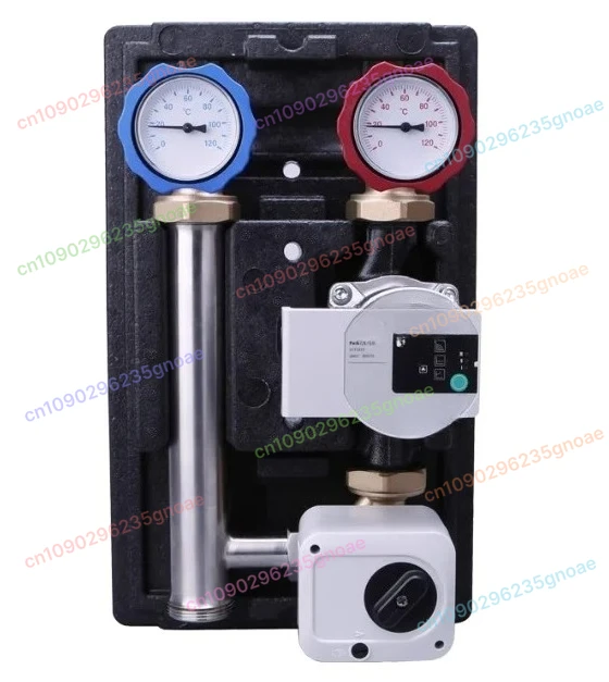 

​​Floor Heating Pump Station, Geothermal Water Mixing Center for Villa HVAC, Large Flow Energy Saving Circulation System​​