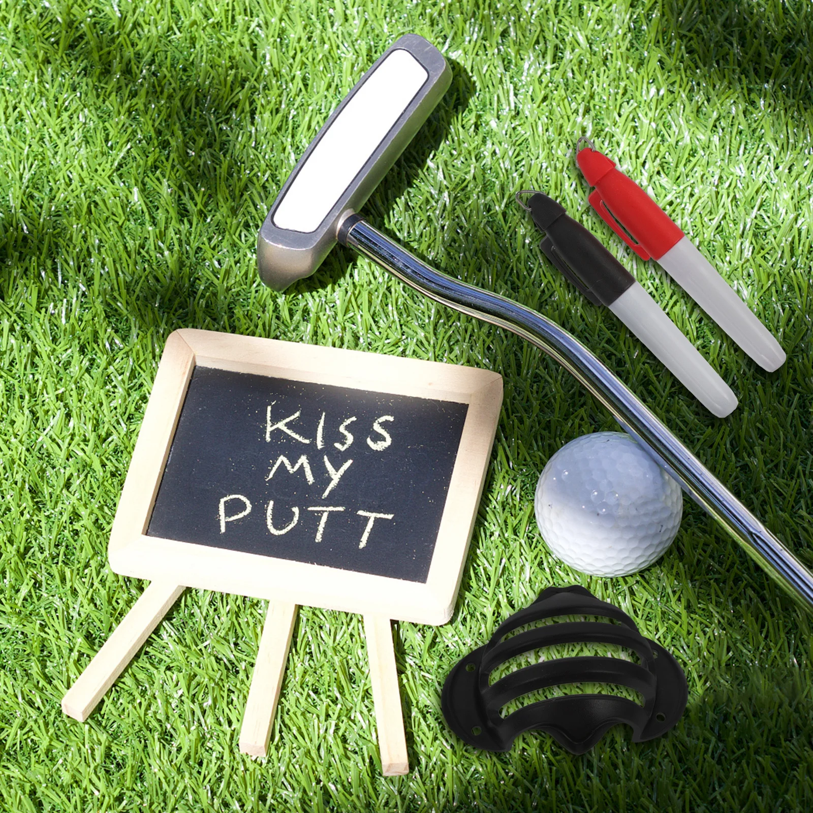 

1Set Professional Golf Ball Marker Brush Set Premium Liner Tool for Precise Straight Line Drawing Golf Ball Marking and