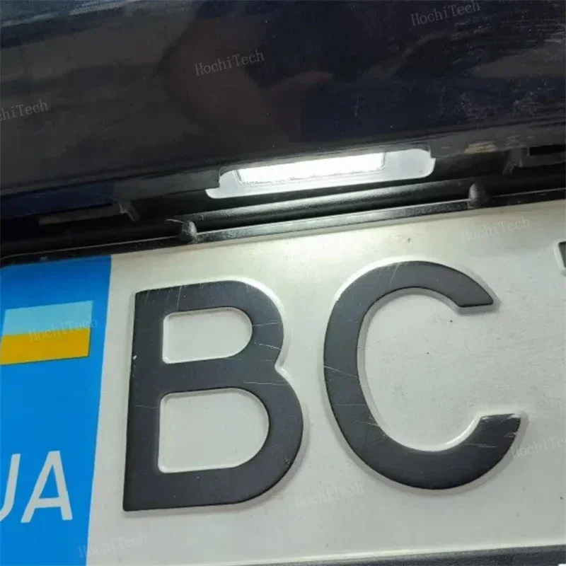 2Ps LED Anzahl Kennzeichen Licht 12V Anzahl Lampe Für Peugeot 106 1007 207CC 307 308 3008 406 508 für Citroën C2 C3 C5 C5 C6 C8