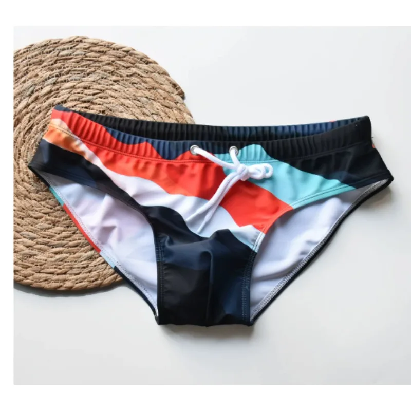 

fashion camouflage colorful multi-style seaside beach men's fashion drawstring swimming trunks new personalized shorts260901