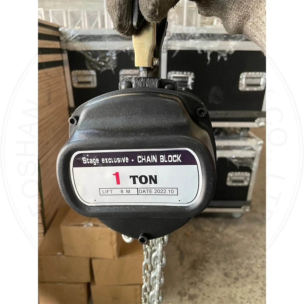 

Manual 1Ton 2Ton Chain Hoist For Event Concert Truss System