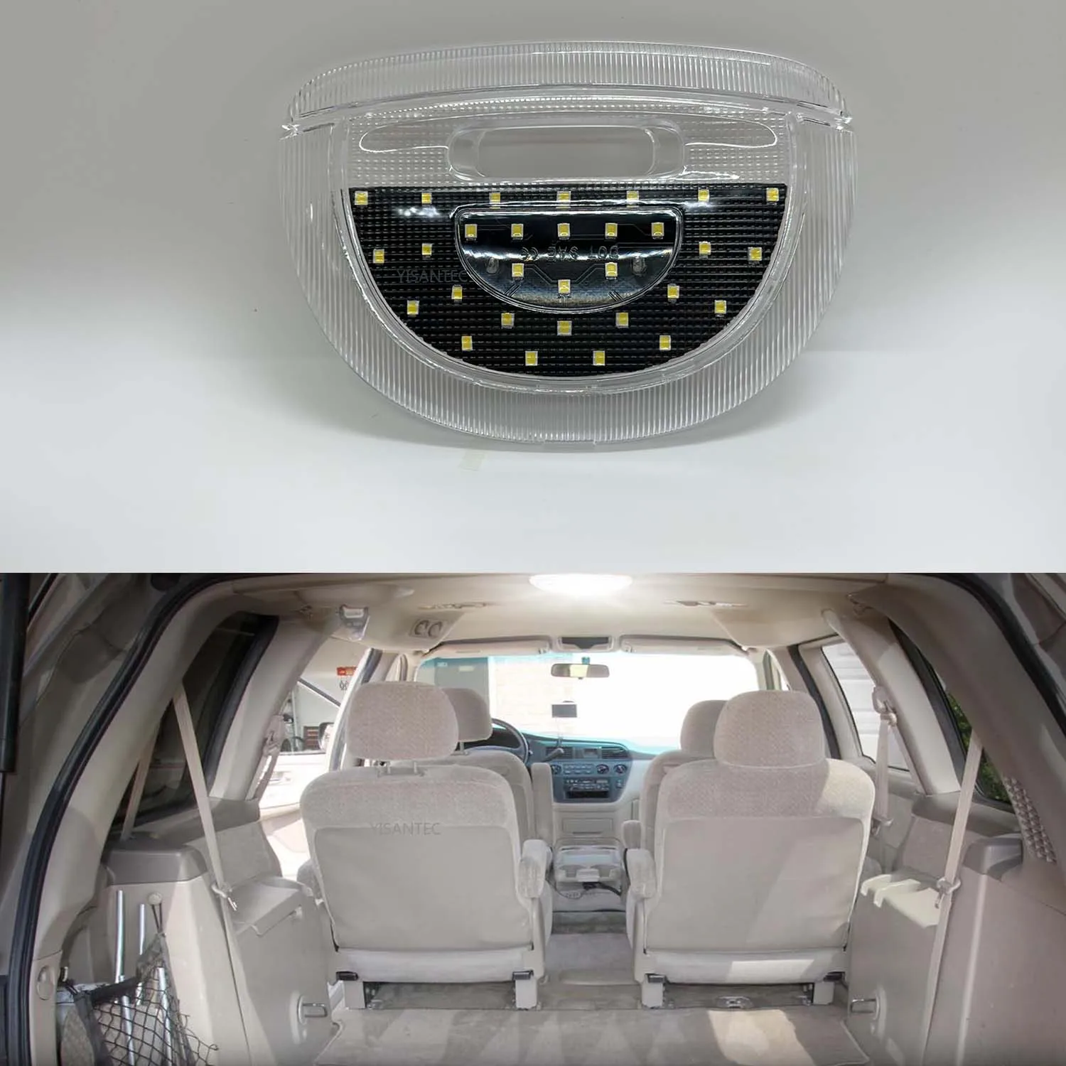 White LED Dome Roof Reading Map Light Lamp For Ford 2001-2014 F150 Expedition Explorer Sport Trac Taurus E-150 E-250 E-350 E-450