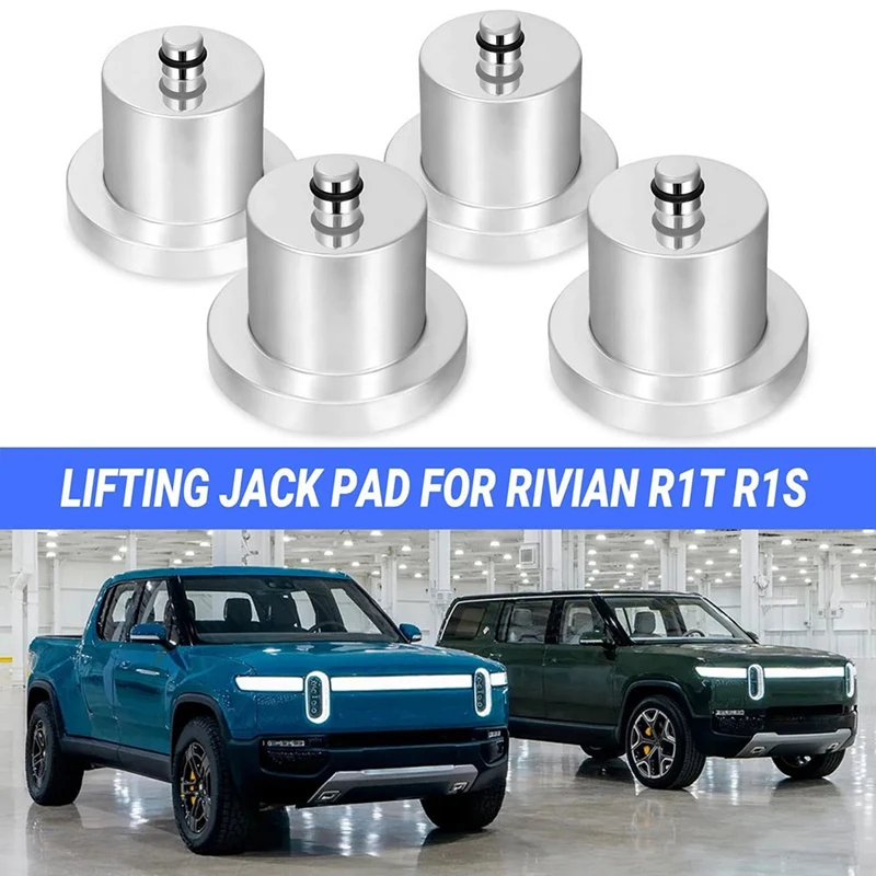 1Set Jack Lifting Adapter Metal Lifting Jack Pa For Rivian R1T R1S Car Jacks Lifting Equipment