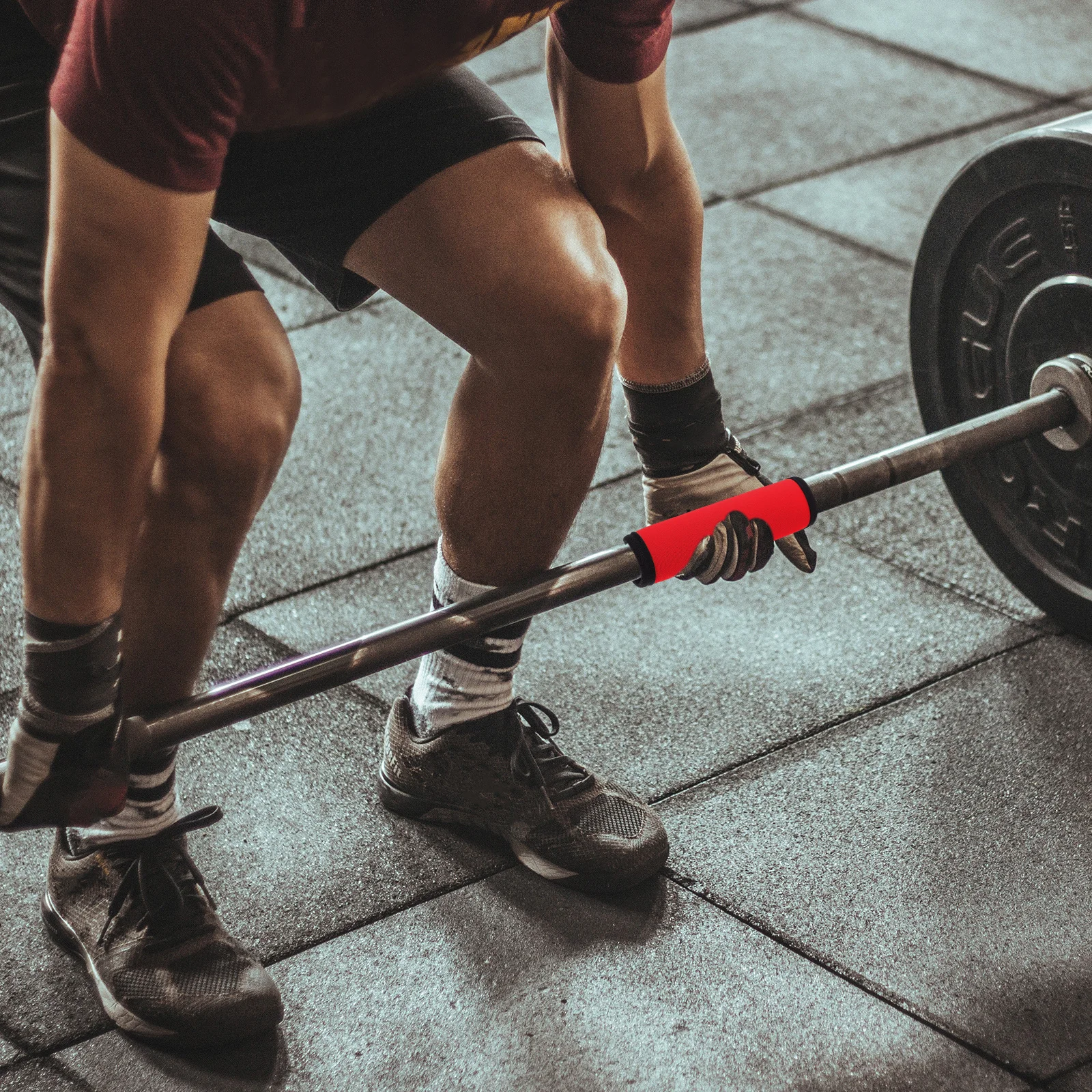 

4pcs Pull-Up Handle Grip Covers Single Bar Sleeve Anti-Slip Palm Grip Cover Detachable Cushion For Weightlifting Gym Home