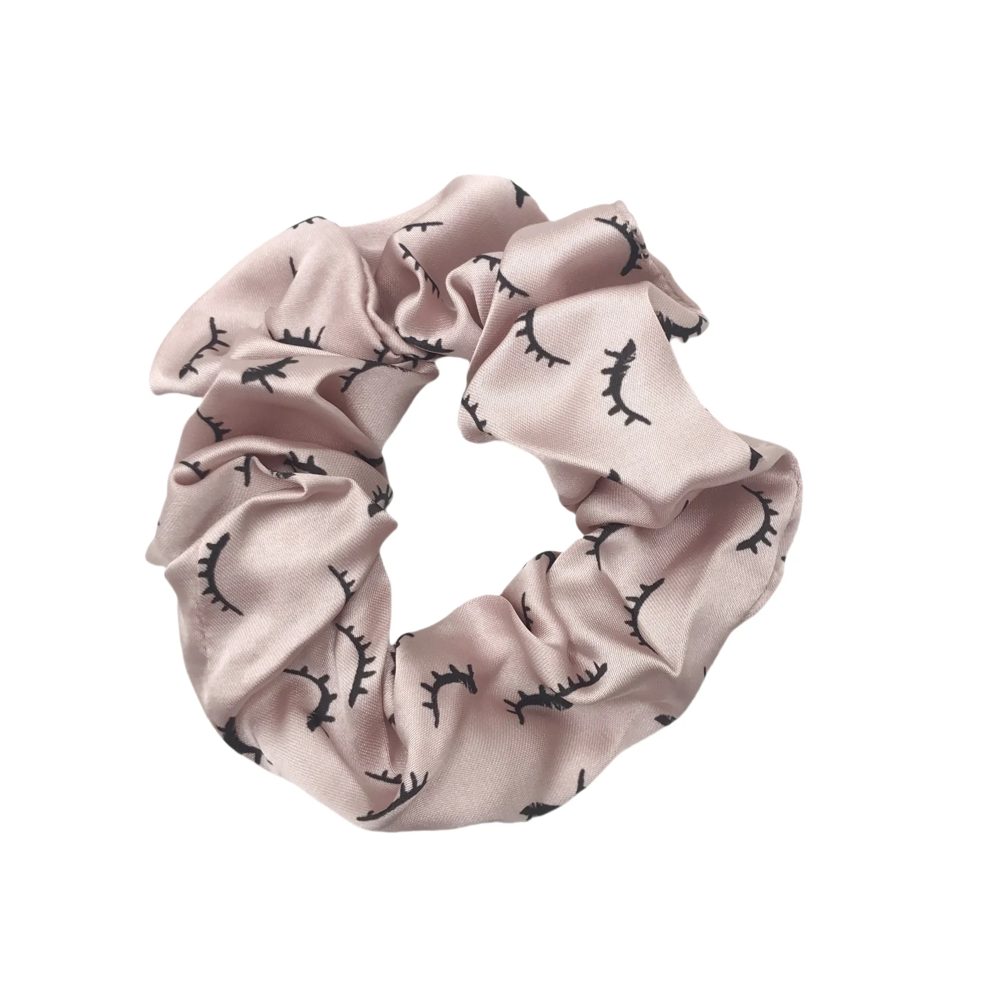 5 Stück/20 Stück Haargummis mit Wimpernmuster, elastisches Haarband, Haargummi, Pferdeschwanzhalter für Damen, Accessoires, Stoff-Kopfbedeckung – Detail 9