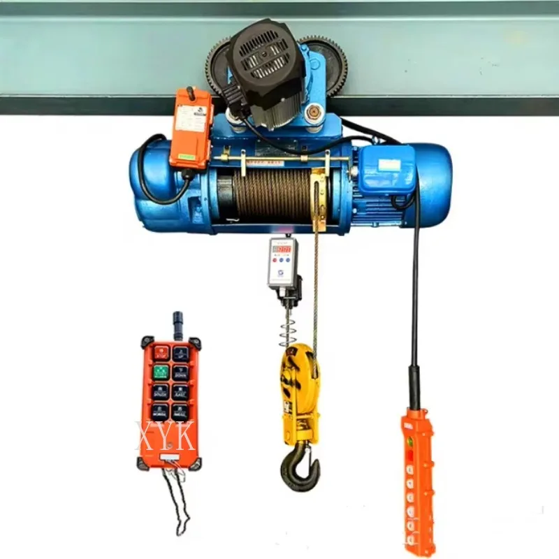 Customizable 1-5T CD1 Wire Rope Electric Hoist Crane Gantry Hoist  Handling Warehousing Transportation Equipment view 2