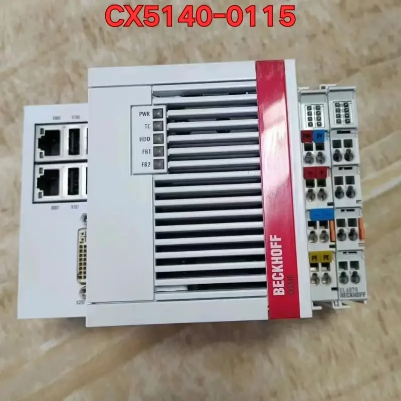 Second-hand PLC module CX5140-0115 function test is normal