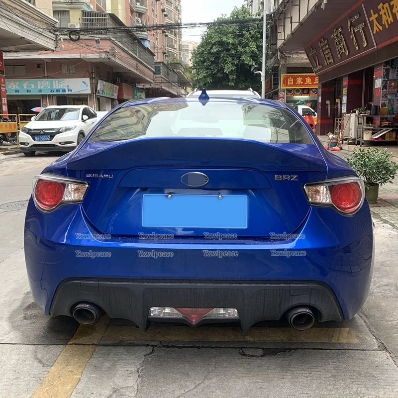 For Scion FR-S Toyota GT86 Subaru BRZ 2012-2018 ABS Plastic Rear Trunk Lip Spoiler Car Accessories