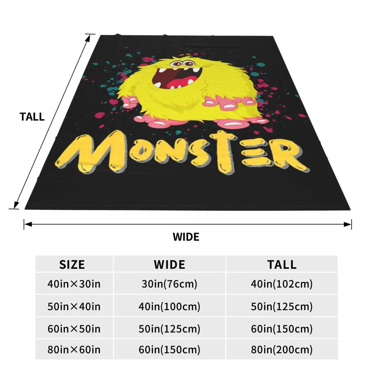 My Singing Monster Cartoon Blankets Fleece Sofa Throw Blanket Warm for Home Bedroom Office Throws Bedspread Quilt