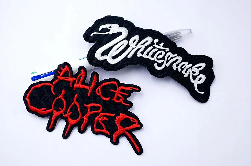 Band ROCK PUNK Stoffaufnäher zum Aufbügeln, Dekoration für Kleidung, Applikationen für Bekleidung, Heavy Metal – Detail 6