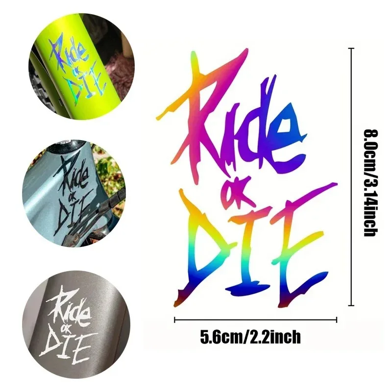 Cycling Sticker For MTB Bicycle Frame Waterproof Vinyl Decal Top Tube Bike Decoration Motorcycle Accessory