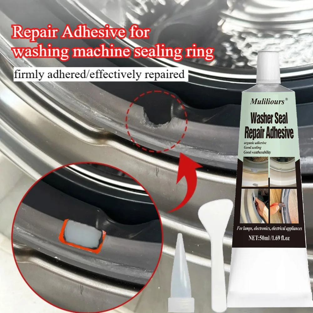 Washing Machine Sealing Ring Repair Glue Door Frame Gasket Repair Rubber Ring Repair Car Refrigerator Sealing Strip Strong Glue view 2
