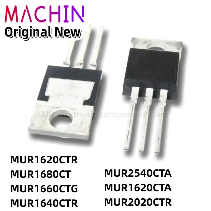 1pcs MUR1620CTR MUR1680CT MUR1660CTG MUR1640CTR MUR2540CTA MUR1620CTA MUR2020CTR TO-220 MOS FET