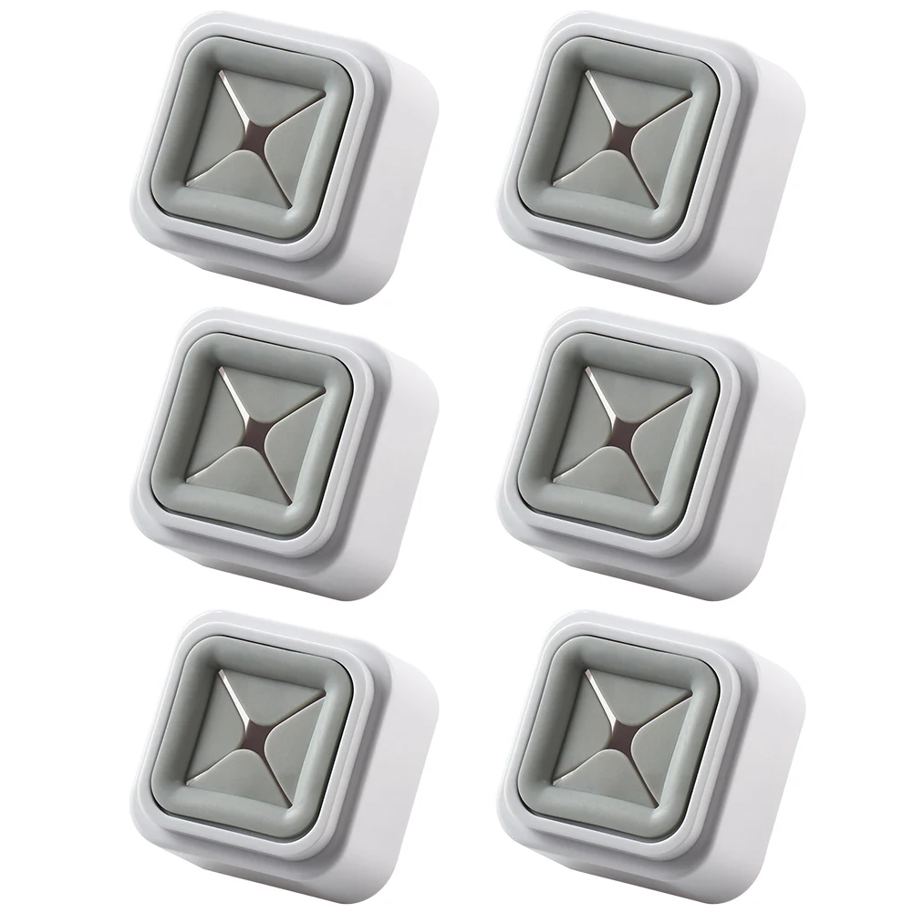 

6 шт., крючки для полотенец, 5,6x5,6x3,7 см