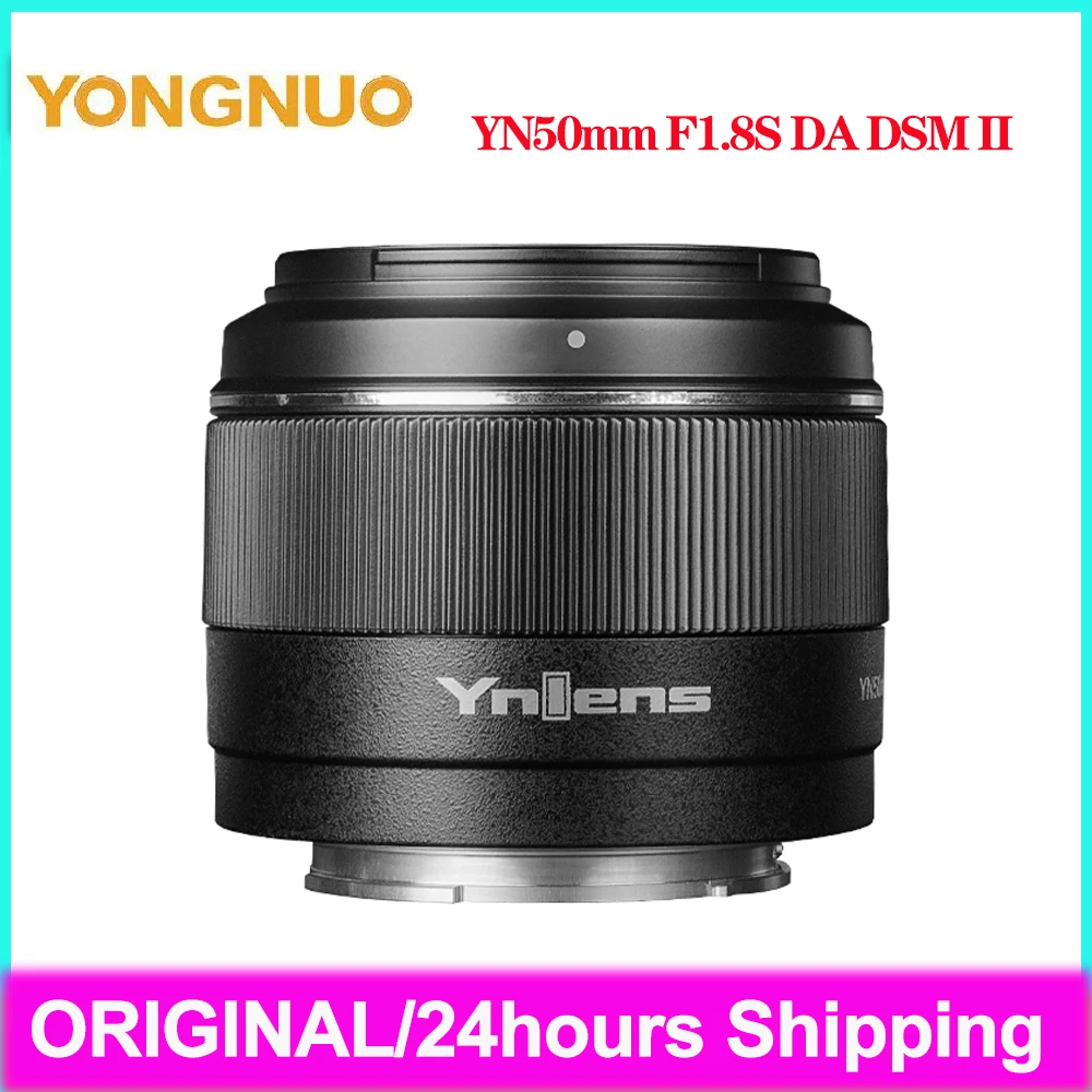 YONGNUO YN50MM F1.8S DA DSM II Standard Prime Camera Lens Auto Focus F1.8 Large Aperture APS-C Frame for Sony E-Mount Cameras