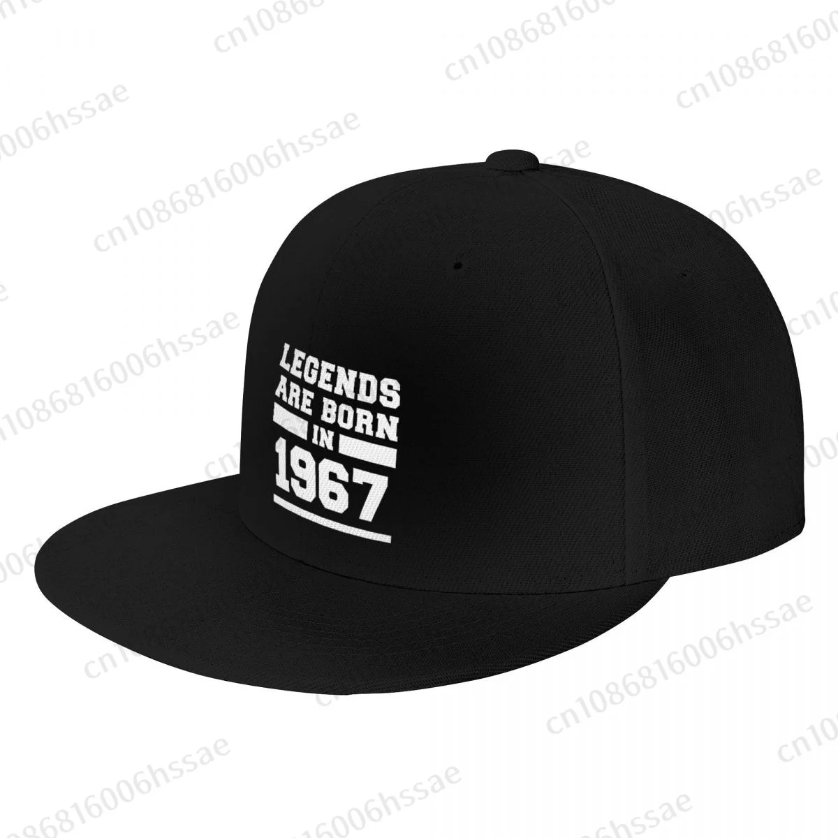 Legends Are Born In 1967 Birthday Gift Hip Hop Baseball Caps Fashionable Outdoor Hat Running Adult Men Women Flat Hats