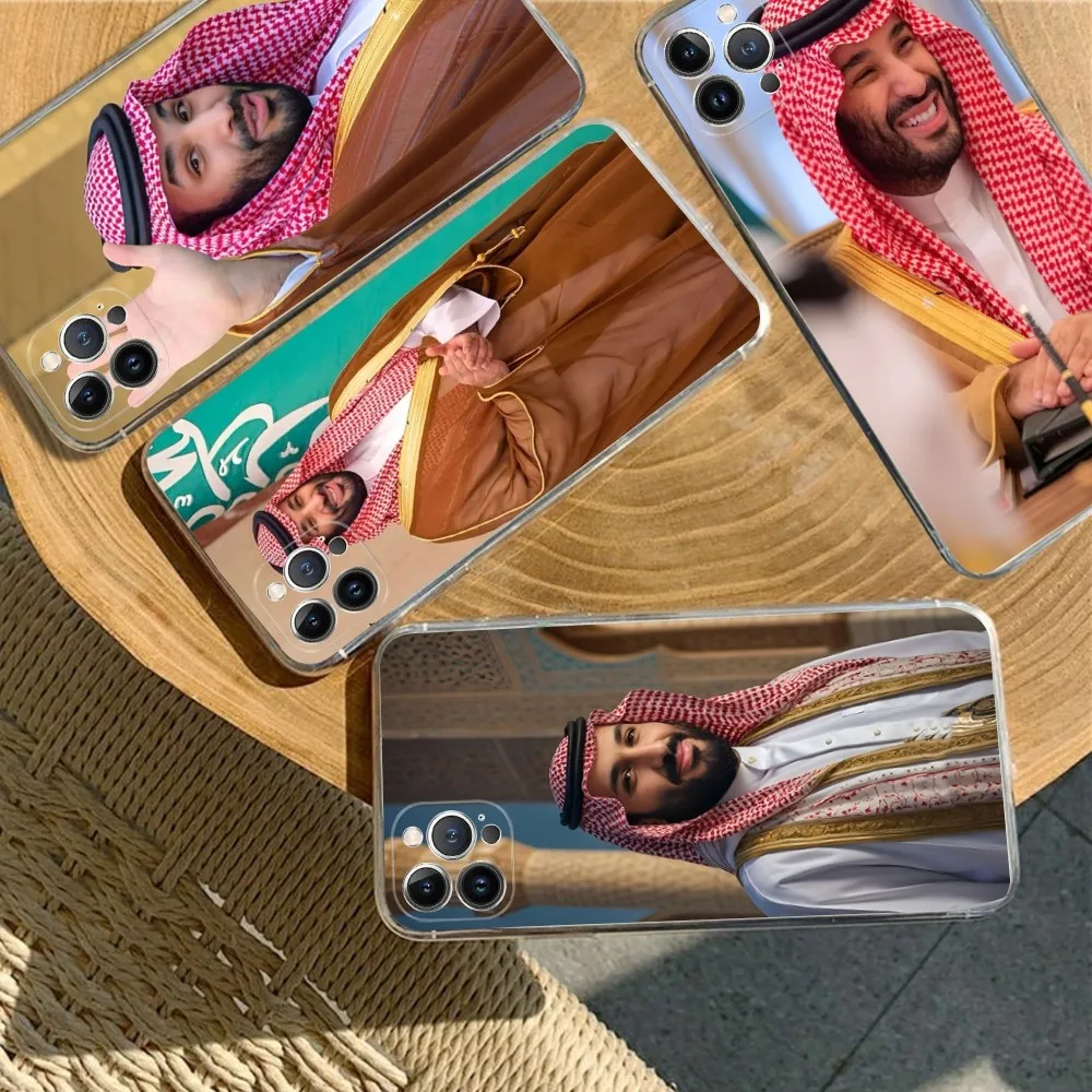 Mohammed Bin Salman Phone Case For IPhone 16 15 14 13 12 Mini 11 Pro XS Max X XR SE 6 7 8 Plus Soft Silicone Cover