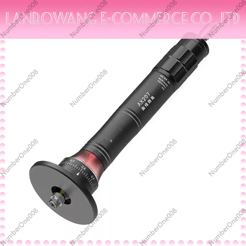 AX207 Mini Pneumatic Chamfering Machine 45 Degrees Metal Deburring Chamfer Tool Handheld Adjustable With Blades New