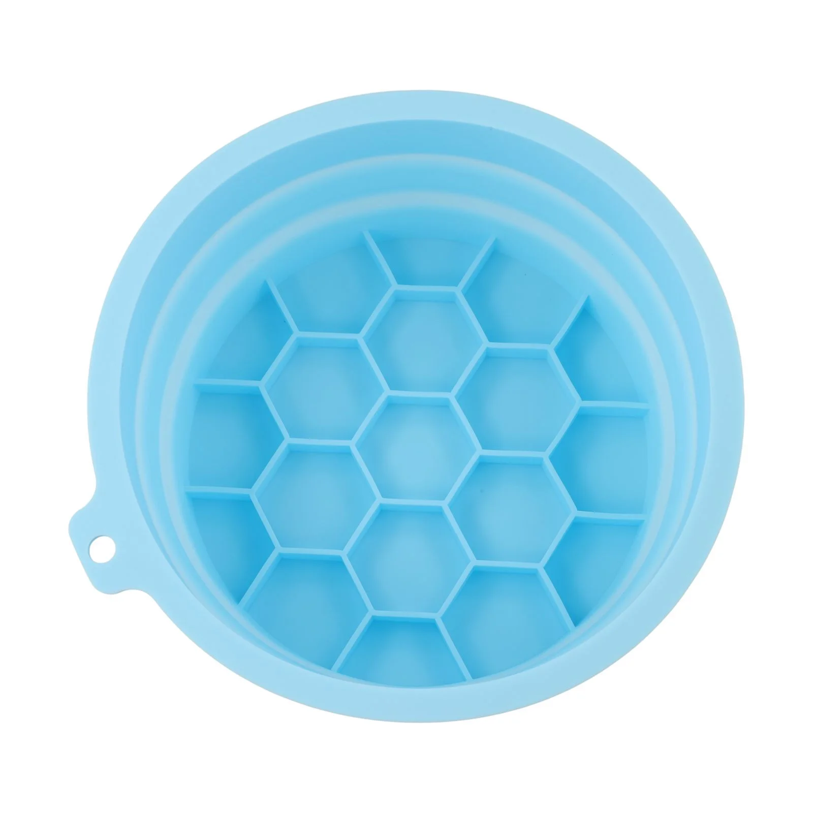 

Силиконовая чаша для льда 2-в-1 со встроенным лотком для льда для охлаждающих процедур для лица и охлаждения напитков, складная и компактная конструкция