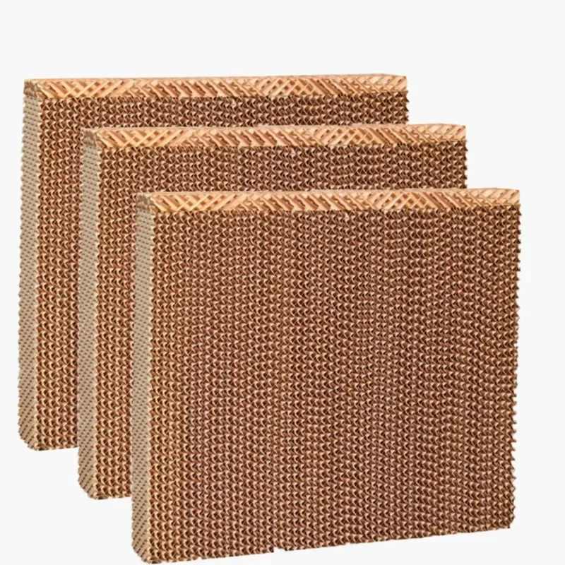 Honeycomb Cooling Pad Air Conditioner Wet Curtain Paper Core Eco Friendly Water Wall for Factory Workshop Industrial