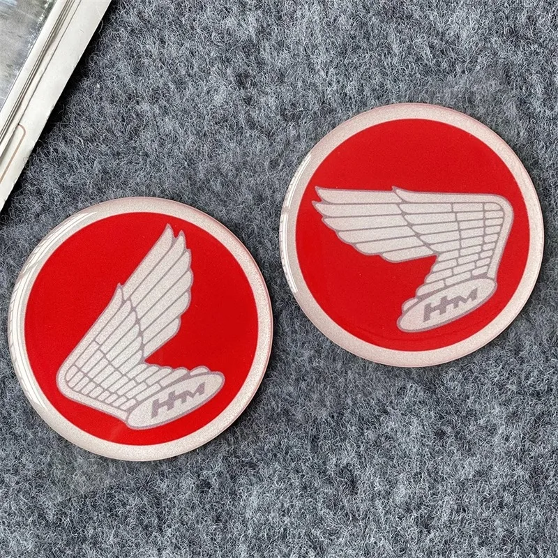 Autocollant Honda CB400F CBR400R CBR500R CBR650R Cub CC110, Badge d'ailes automobiles, Logo circulaire, accessoires de moto