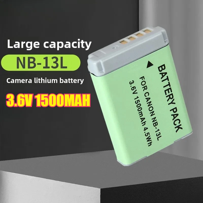 2 PCS 3.6V 1500MAH  NB-13L Digital Camera Battery for Canon PowerShot G5 X G5X G7 X Mark II G7X G9 X G9X SX720 HS