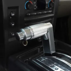 For 03-07 Hummer H2 shift knob modification / interior shift knob sleeve decorative cover aluminum alloy styling accessories