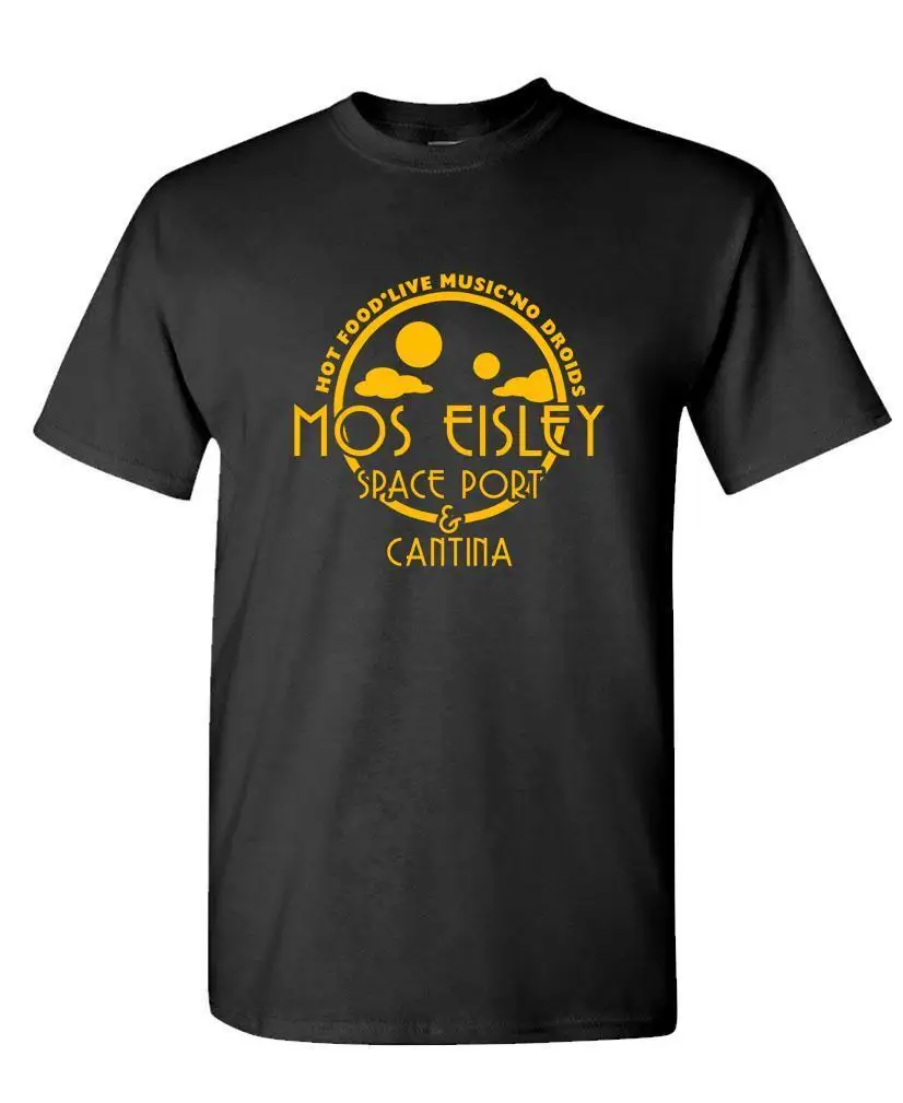 MOS EISLEY CANTINA - sci-fi space movie - Mens Cotton T-Shirt