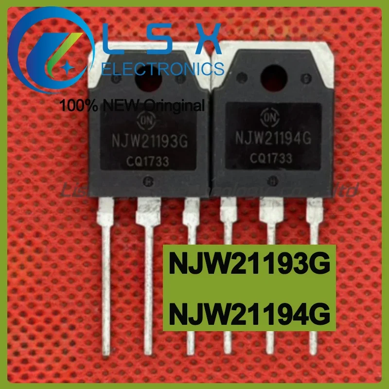 10pcs（5 Pair ）NJW21193G NJW21194G TO-3P New and Original