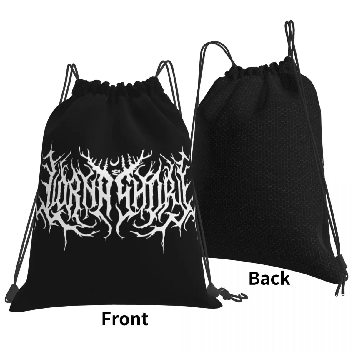 Lorna Shore Merch Lorna Shore Logo Backpacks Multi-function Drawstring Bags Sports Bag Book Bags for Man Woman School