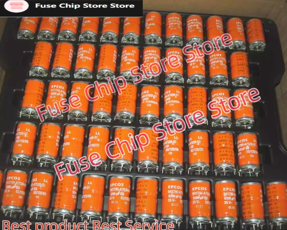

Новый аксиальный электролитический конденсатор EPCOS SIKOREL 125 LL 35V5200UF, 21*40мм, для Hi-Fi аудио, 125 шт. ℃ 35В 5200мкФ