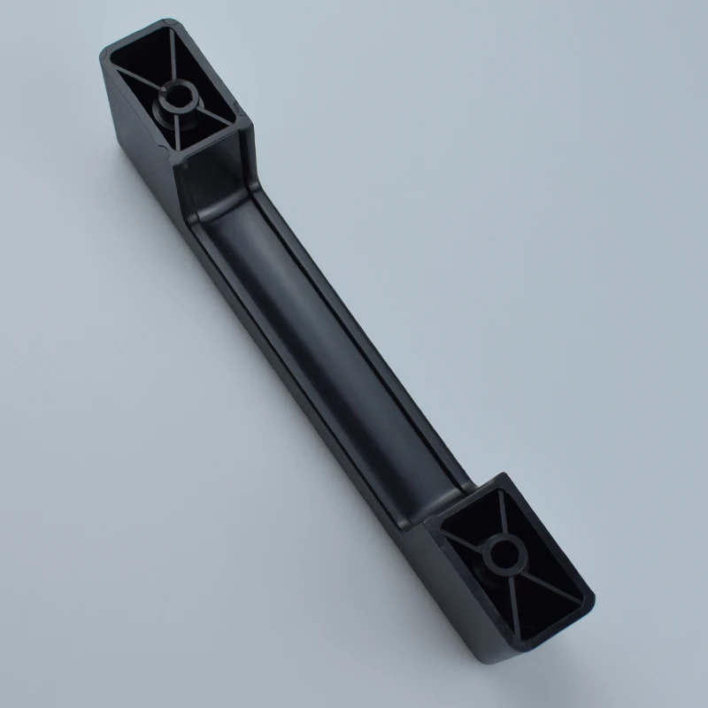 2 pcs Square ABS handle LS521 drawer handle manual tool box handle equipment cabinet black hole distance 178mm bridge hand
