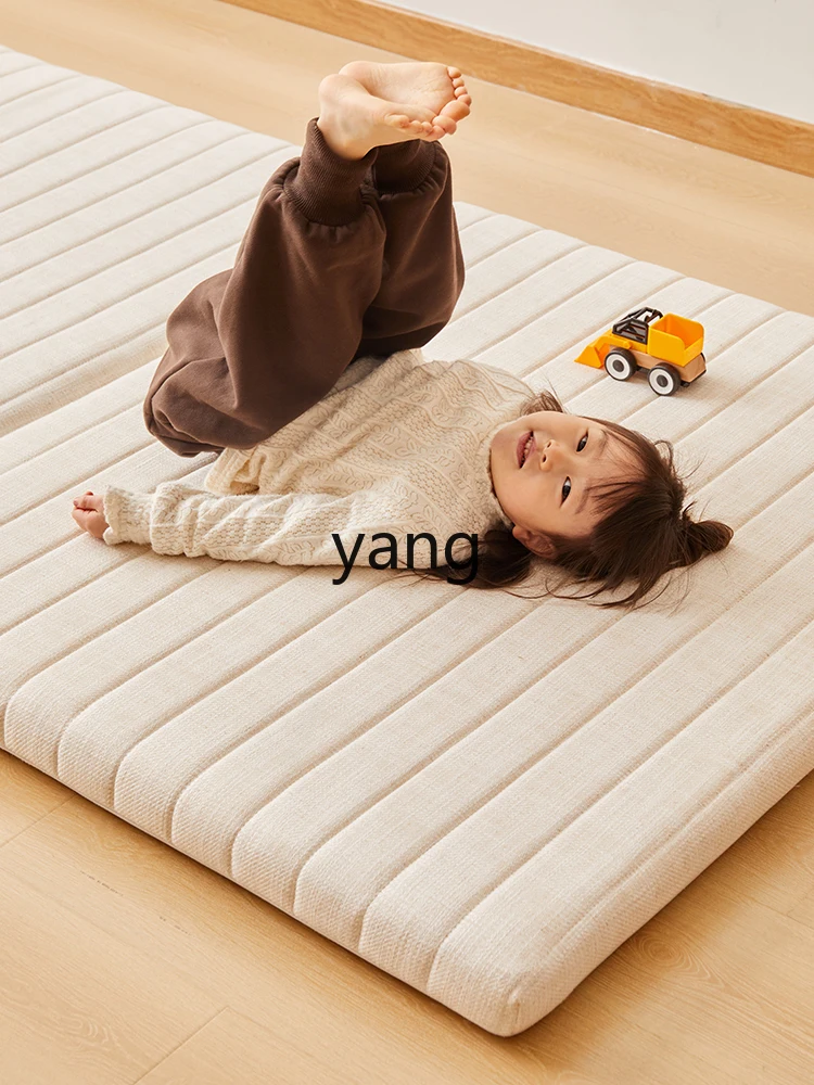 CX Foldable Children's Mattress Jute Spine Cushion for Home Bedroom Teenagers