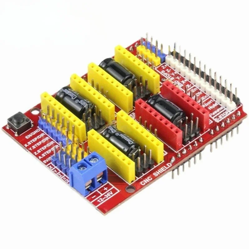 CNC Shield V3 Engraving Machine / 3D Printer / + 4pcs A4988 Driver Expansion Board For arduino