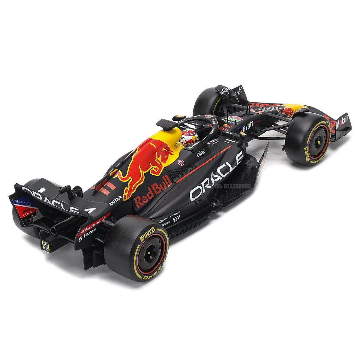 Bburago 1:24 2022 Red Bull RB18 Vesta Pan Perez Car # 1 # 11 Alloy Car Model Formula One Die Casting Model