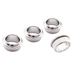 Musiclily Pro 18mm Bushing for Electric Bass Open Style Tuners Tuning Pegs Machine Heads (Set of 4)