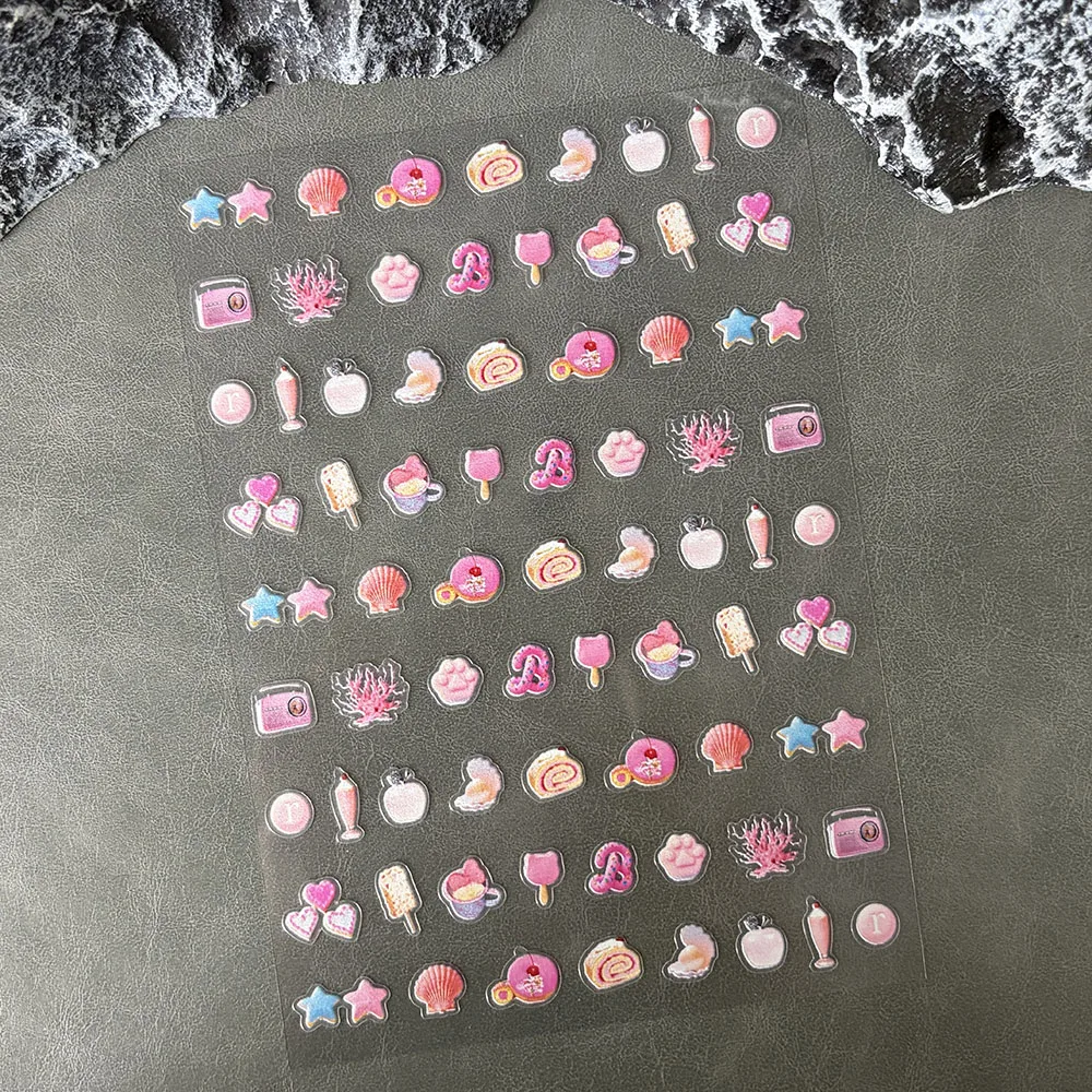 2026 Mini Sticker for Kids DIY Scrapbooking Stickers Kawaii Cartoon Dessert Journal Decal Kawaii Decoration Sticker Gifts
