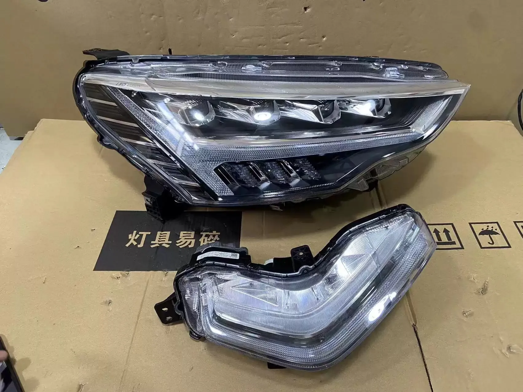 Car Headlight Headlamp DRL Daytime Running Light For Haval JOLION Turn signal