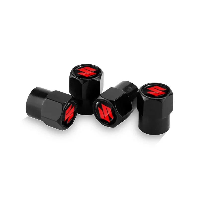 4 шт. колпачки для штока клапана автомобиля, водонепроницаемые автомобильные товары для Suzuki Swift Sport Jimny Grand Vitara Alto SX4 Samurai Across