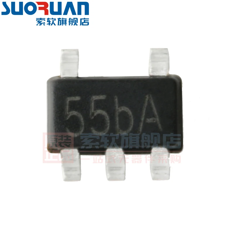 Free shipping    TP4055 SOT-23-5 500mA      10PCS